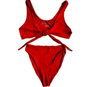 437 Kenzie Bikini SET Red / Poppy M/L
